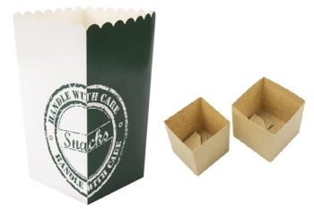 Popcorn & snack boxes